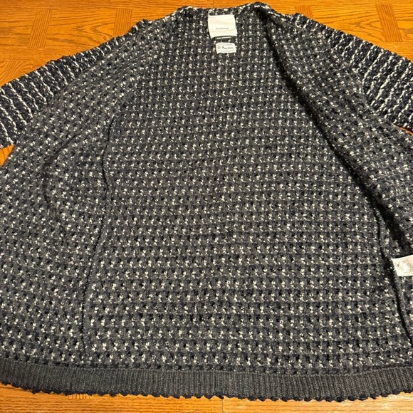 Yonetomi x Isetan Mitsukoshi Exclusive Wool Blend Knit Coat Japan Made 40 or 8 - Picture 12 of 16